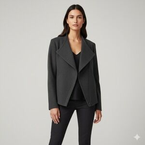 The Fisher Project Jacket Womens Extra Large Asymmetrical HighCollar LongSleeves